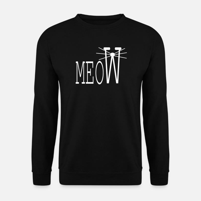 Katzenfreund - Unisex Pullover - Schwarz