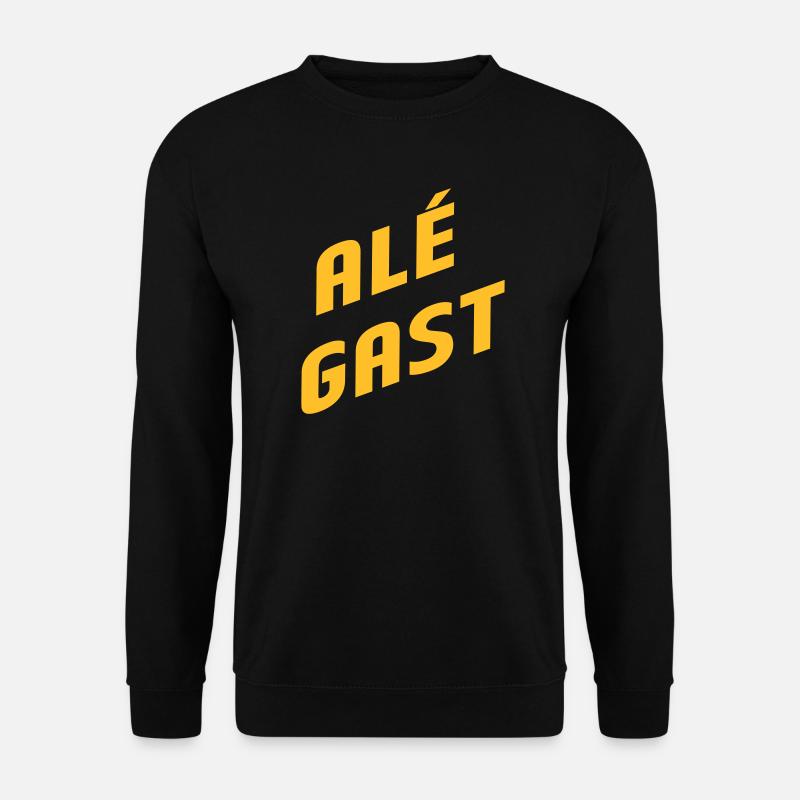 Alé Gast - Antwerpener Dialekt - Unisex Pullover - Schwarz