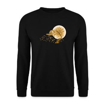 Japonais Mode Style 03 - Sweat-shirt Unisexe - noir - Devant - Alina (178cm) & Michal (187cm)