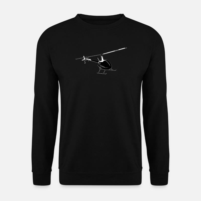 Robinson R22 - Unisex Pullover - Schwarz
