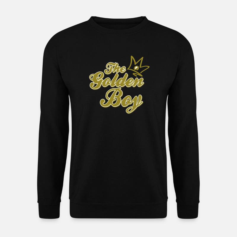GOLDEN BOY - Unisex Pullover - Schwarz