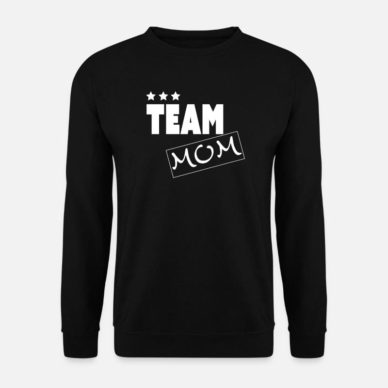 TEAM MOM - Unisex Sweatshirt - black