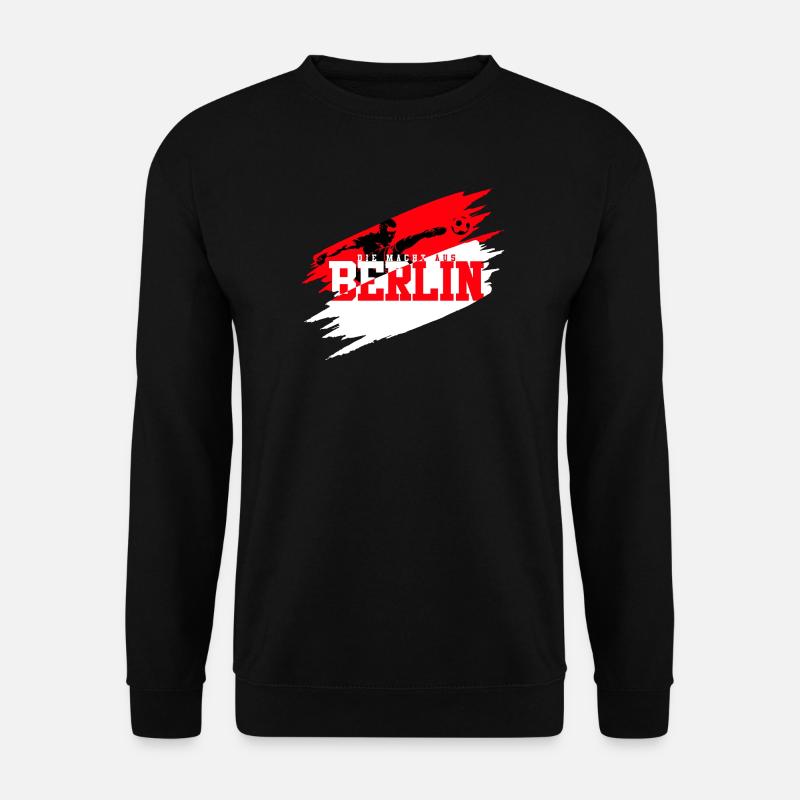 Fußball Berlin - Unisex Pullover - Schwarz