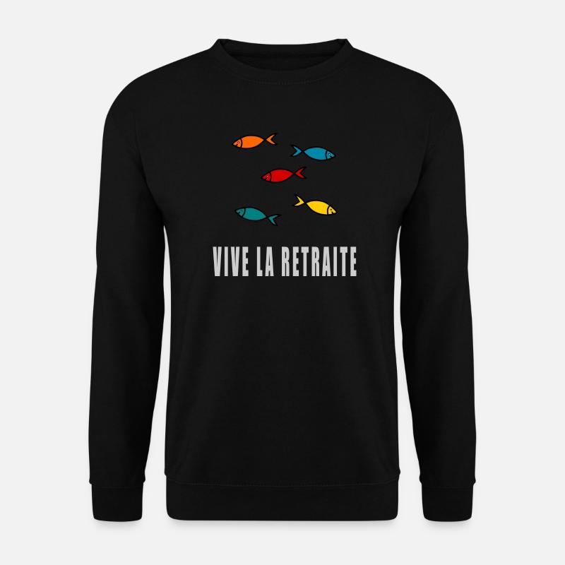 RETRAITE. BONNE RETRAITE. JOYEUSE RETRAITE - Sweat-shirt Unisexe - noir