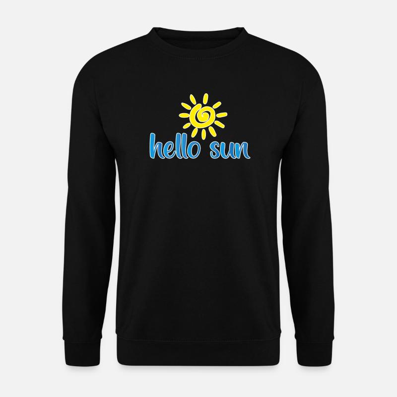 sun 01 - Unisex Pullover - Schwarz