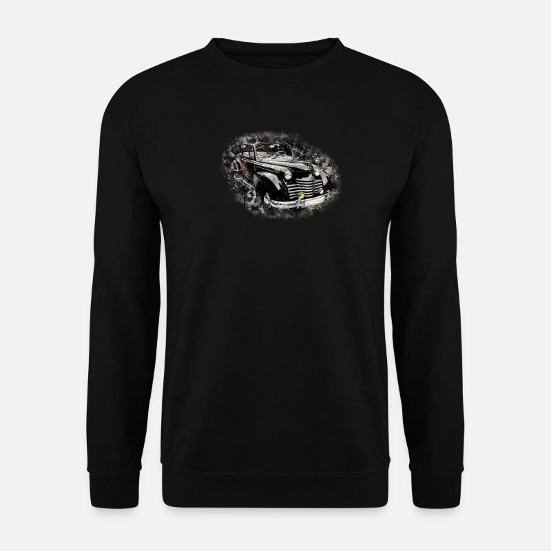Nostalgic Old American Dream Car - Unisex Sweatshirt - black