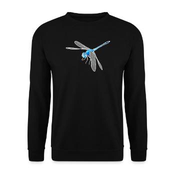 Libelle - Unisex Pullover - Schwarz - Vorne - Alina (178cm) & Michal (187cm)