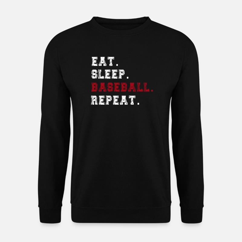 Baseball - Unisex Pullover - Schwarz