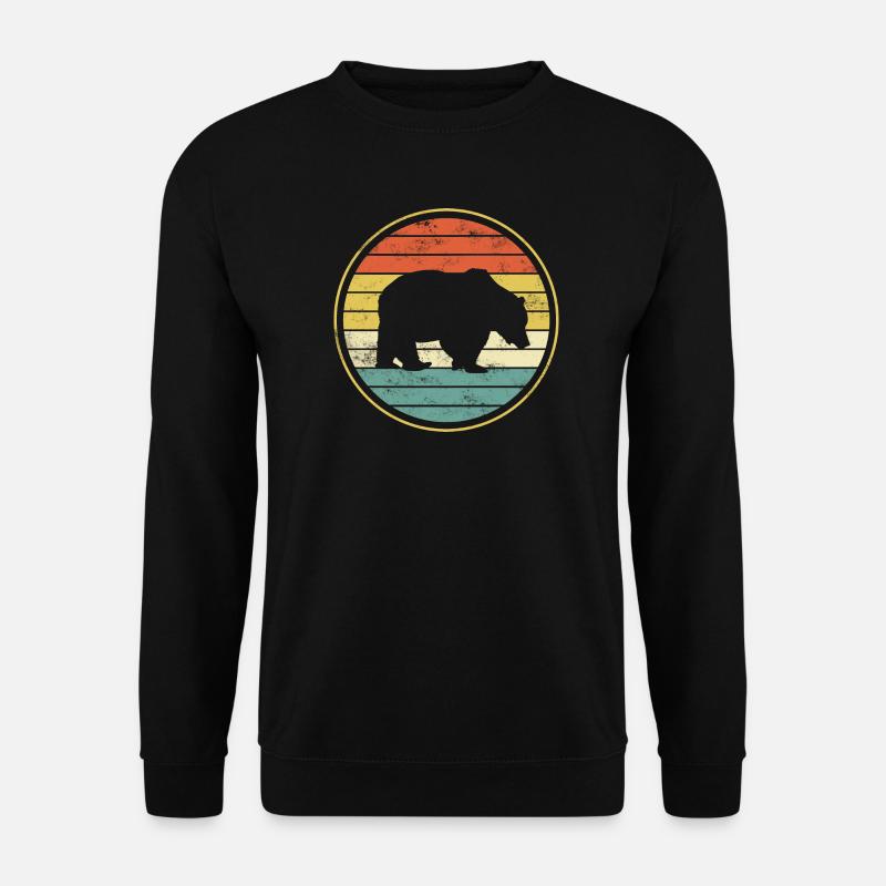 Bär Bären - Unisex Pullover - Schwarz