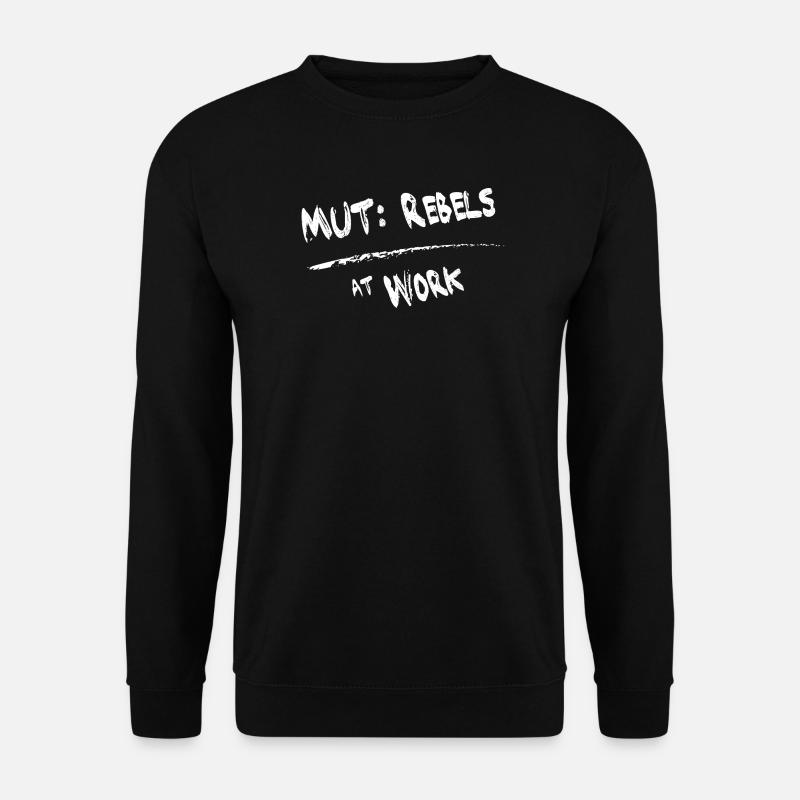 MUT Rebels - Unisex Pullover - Schwarz