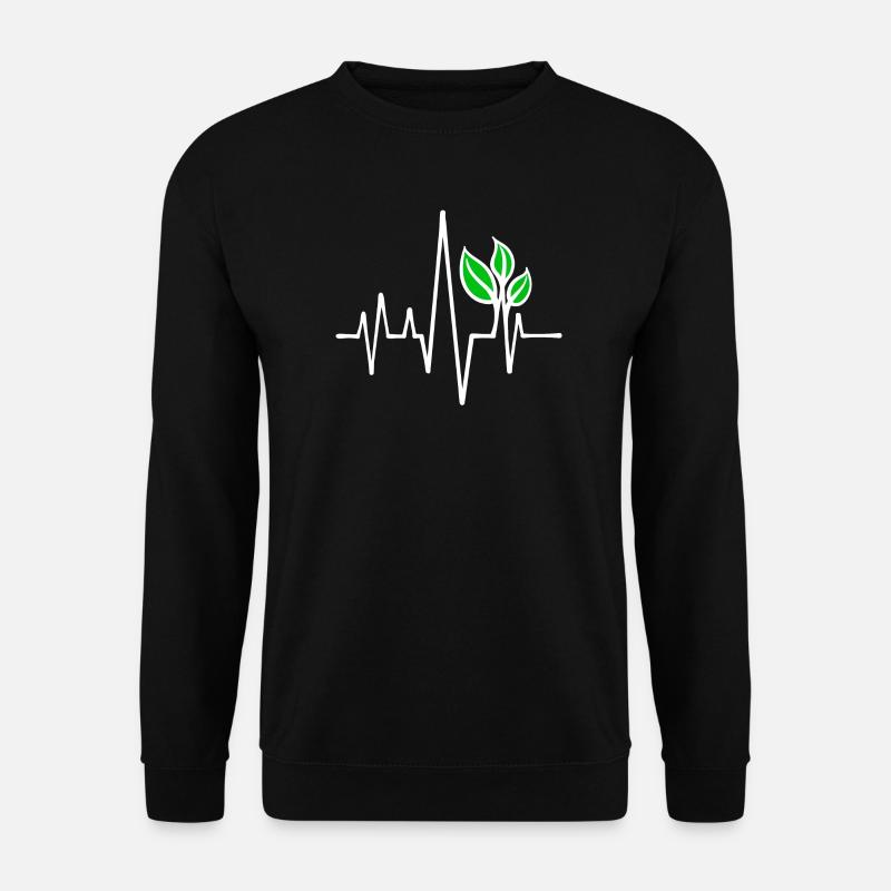 Umweltschutz Vegan - Unisex Pullover - Schwarz