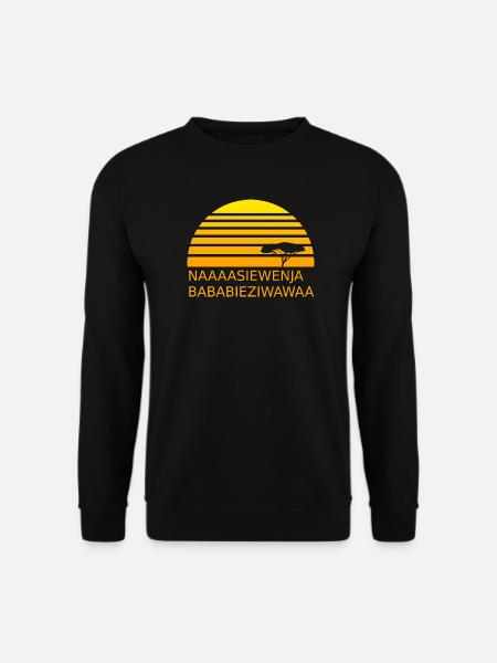 Naaasiewenja-Bababieziwawaa - Unisex Pullover - Schwarz