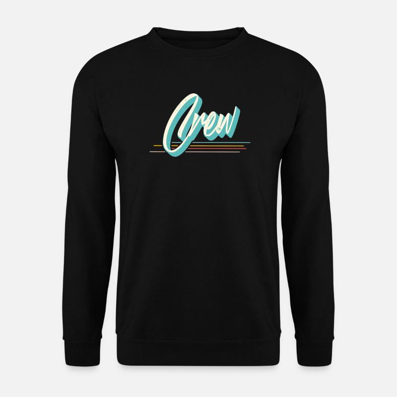 Crew Team Squad - Unisex Pullover - Schwarz