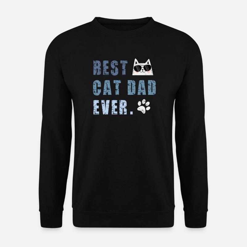 Katze Katzen - Unisex Pullover - Schwarz