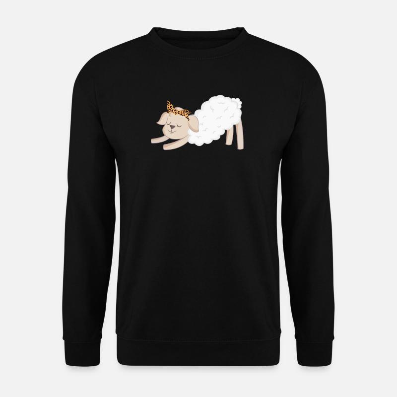 Schaf Schafe - Unisex Pullover - Schwarz