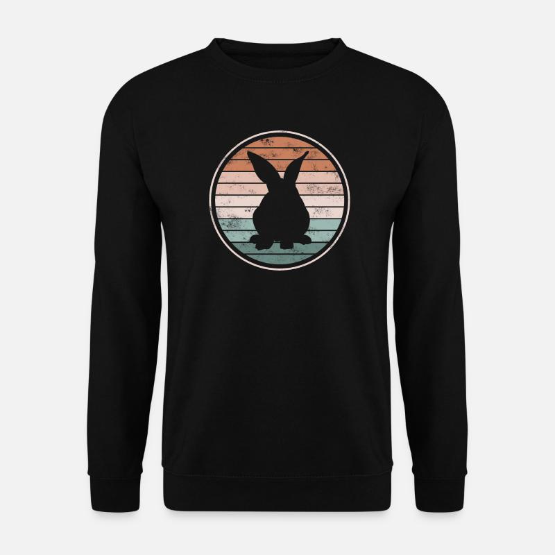 rabbit - Unisex Sweatshirt - black