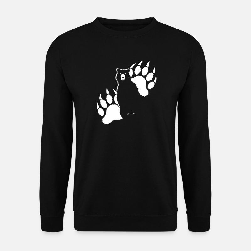 Grizzli-Bär - Unisex Pullover - Schwarz