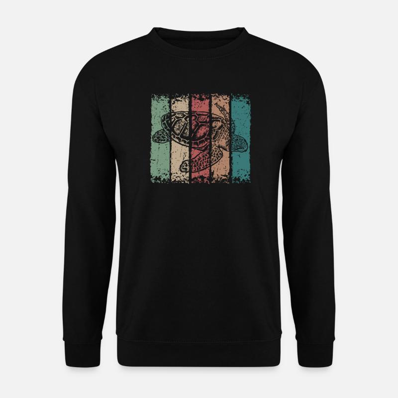 turtle - Unisex Sweatshirt - black