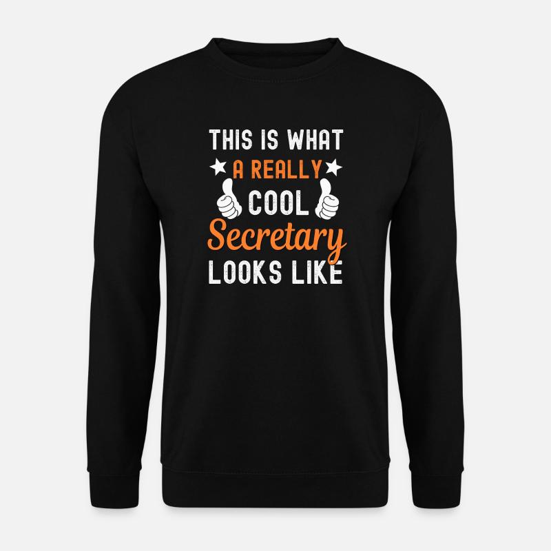 Sekretär Sekretärin - Unisex Pullover - Schwarz