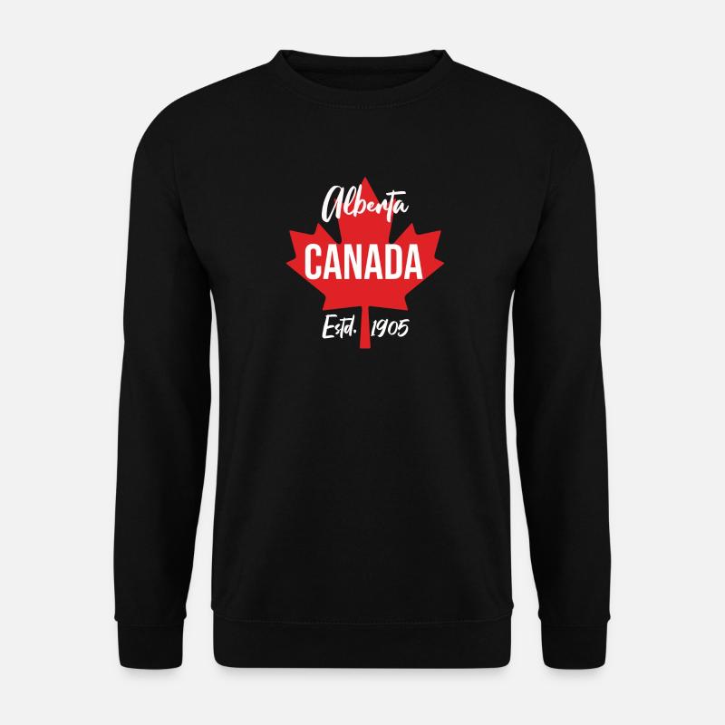 Alberta Kanada 1905 - Unisex Pullover - Schwarz