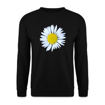 Daisy - Unisex Sweatshirt - black - Front - Alina (178cm) & Michal (187cm)