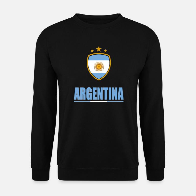 Argentinien Sport - Unisex Pullover - Schwarz