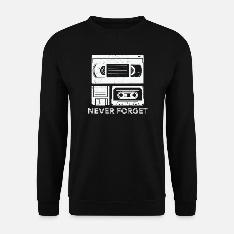 Cassette Creative Design - Unisex Sweatshirt - black