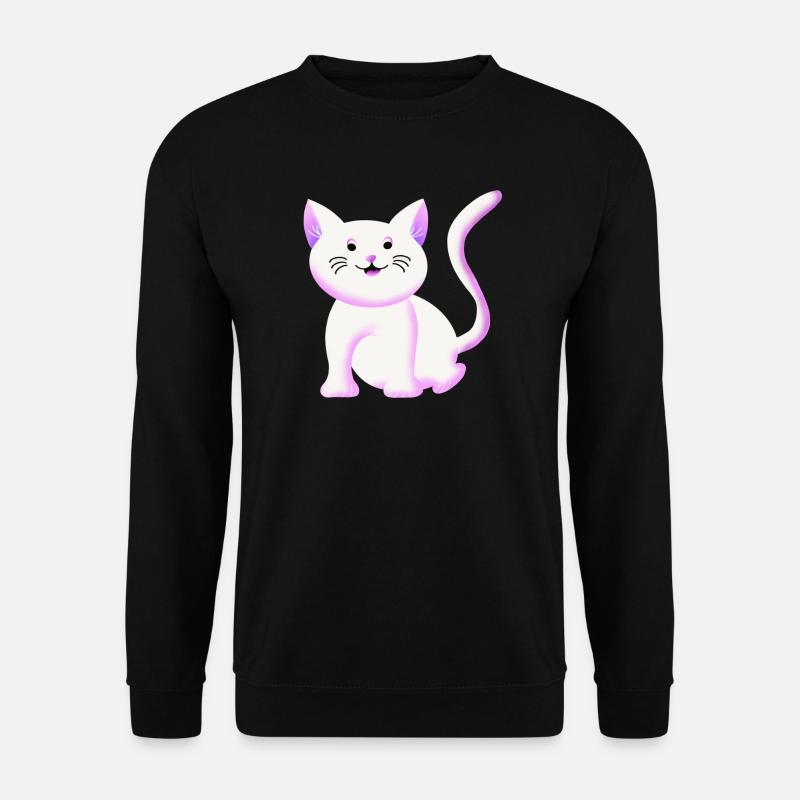 Chaton mignon | Chat | Cadeau - Sweat-shirt Unisexe - noir