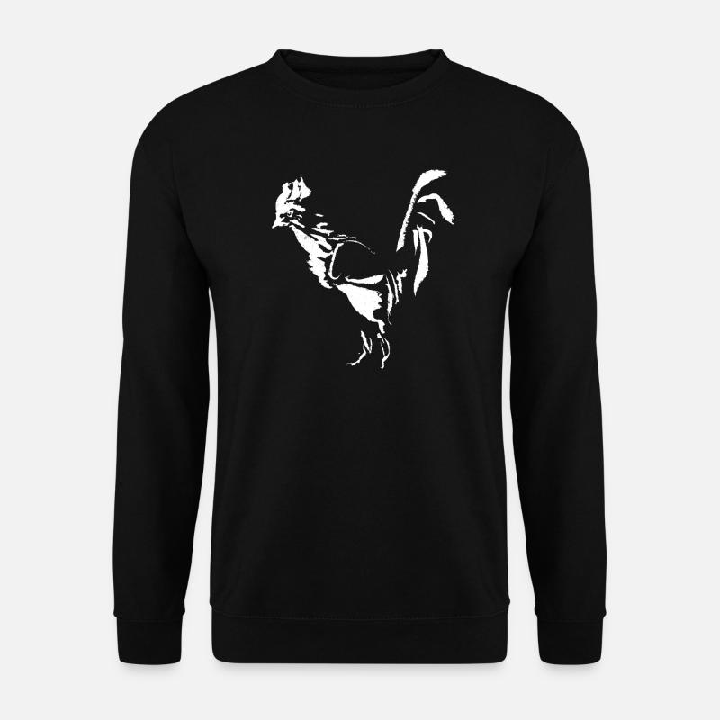 Hahn Ink - WHITE - Unisex Sweatshirt - black