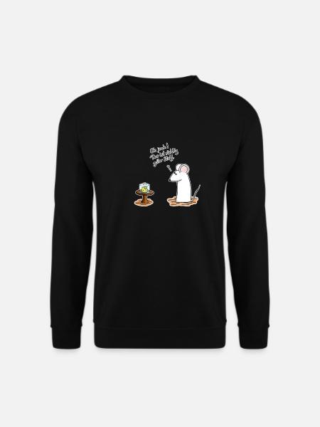 Richtig geiler Stoff - Unisex Pullover - Schwarz