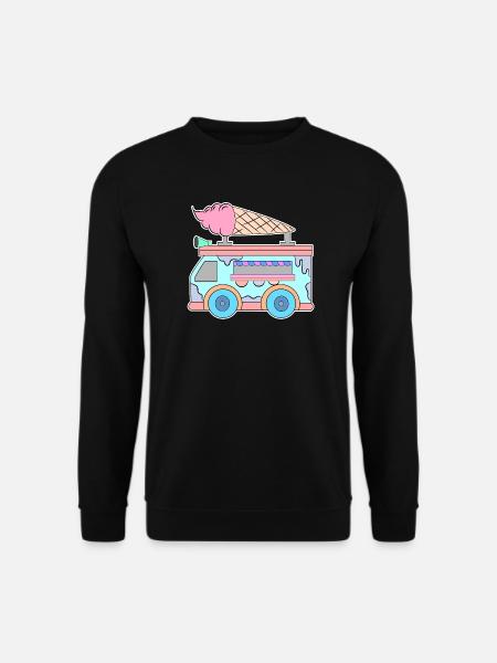 Kids Eiscreme - Unisex Pullover - Schwarz