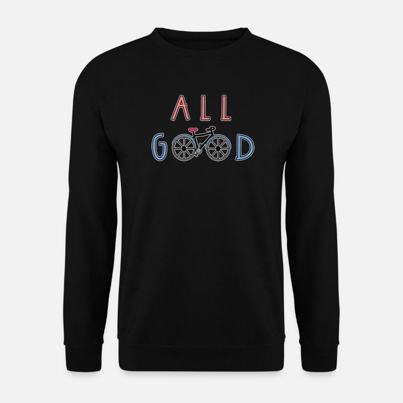 Déclaration de biker Bicycle Biker - Sweat-shirt Unisexe - noir