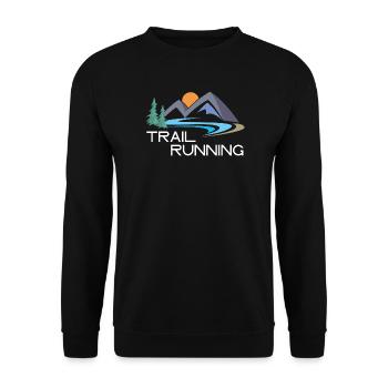 Trail Running - Sweat-shirt Unisexe - noir - Devant - Alina (178cm) & Michal (187cm)