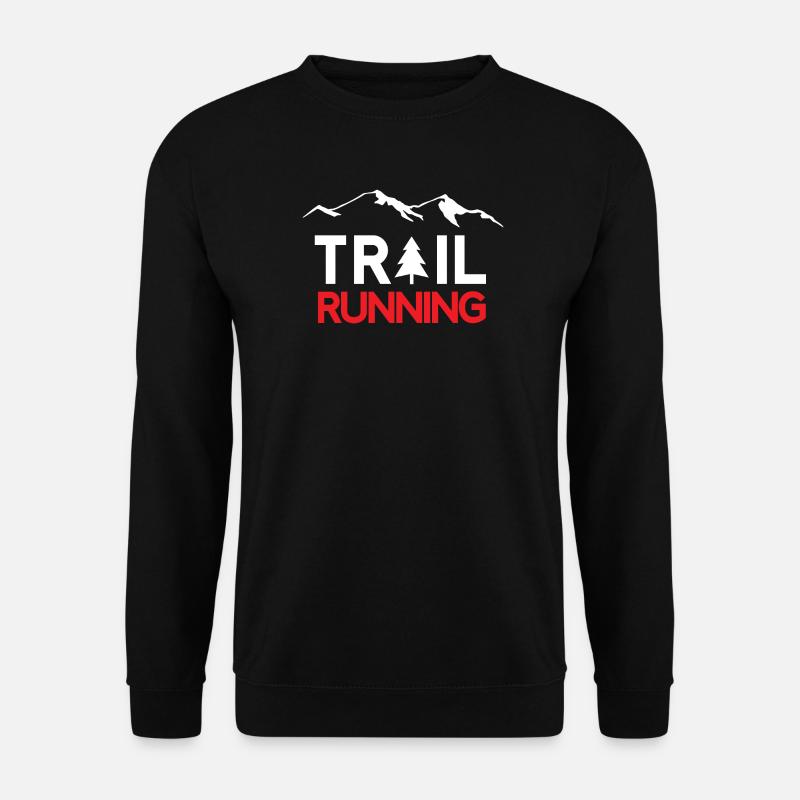 Trailrunning - Unisex Pullover - Schwarz