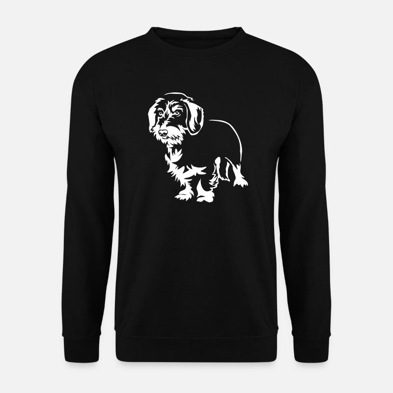 Dackel "Black Edition" - Unisex Pullover - Schwarz