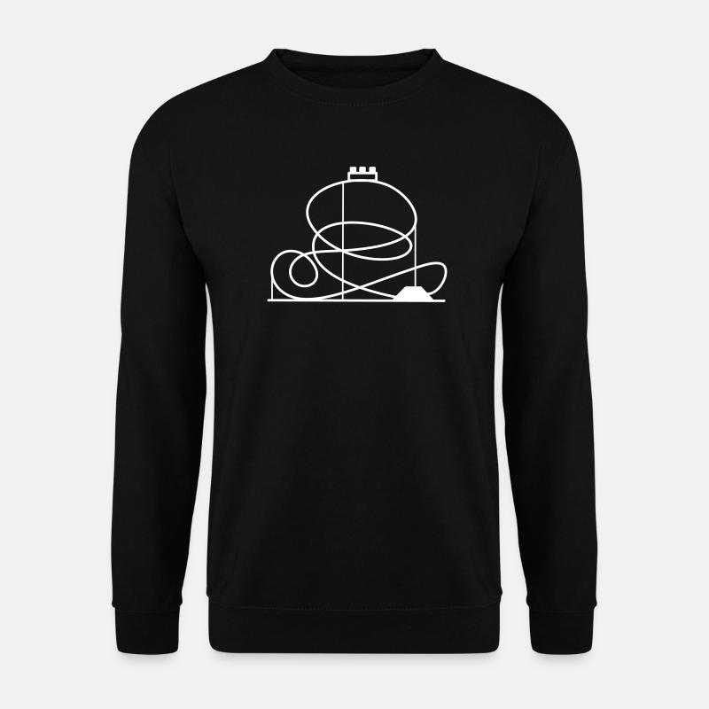 Roller coaster - Unisex Sweatshirt - black