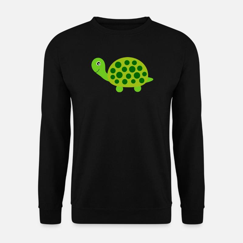 Schildkröten Schildkröten - Unisex Pullover - Schwarz