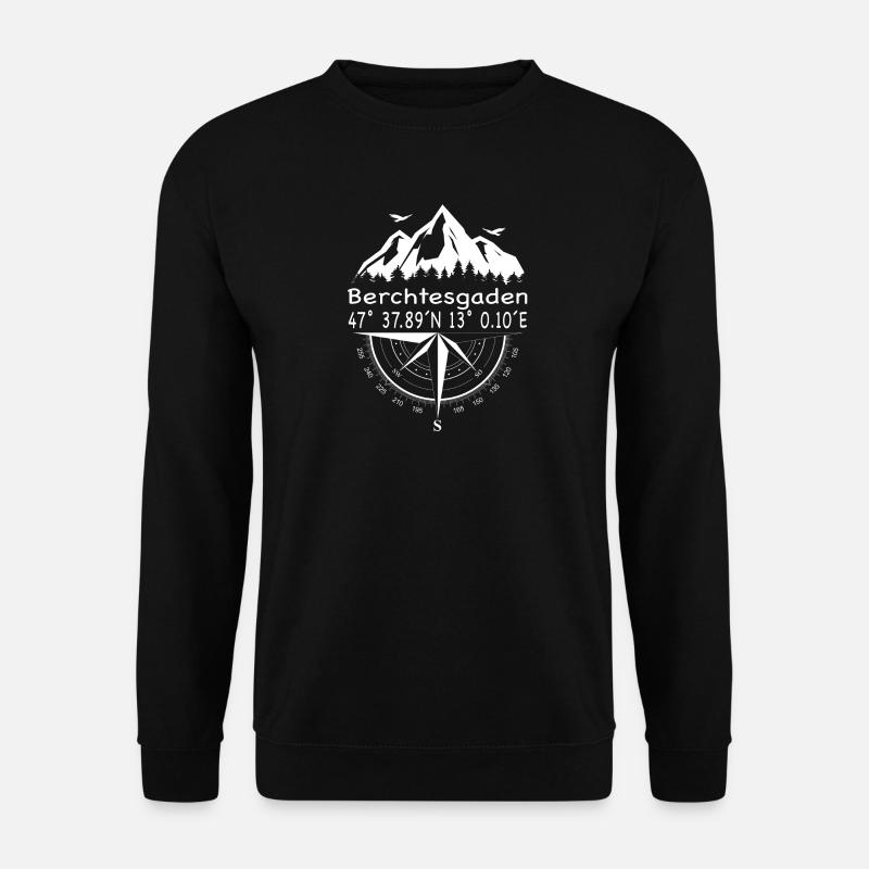 Berchtesgaden - Unisex Pullover - Schwarz