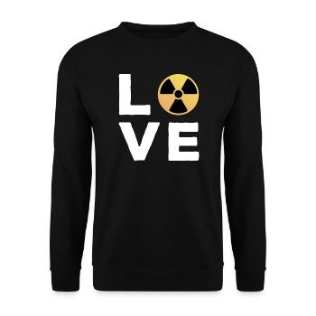 Love Gift Manip Radioologist Radiology - Unisex Sweatshirt - black - Front - Alina (178cm) & Michal (187cm)