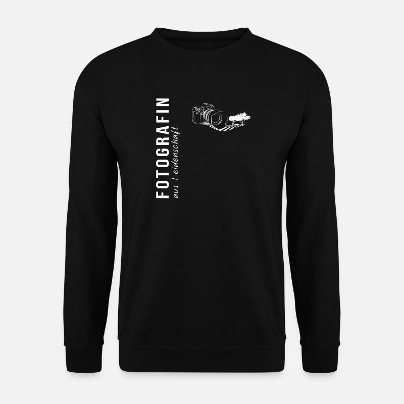 Fotografin aus Leidenschaft - Unisex Pullover - Schwarz