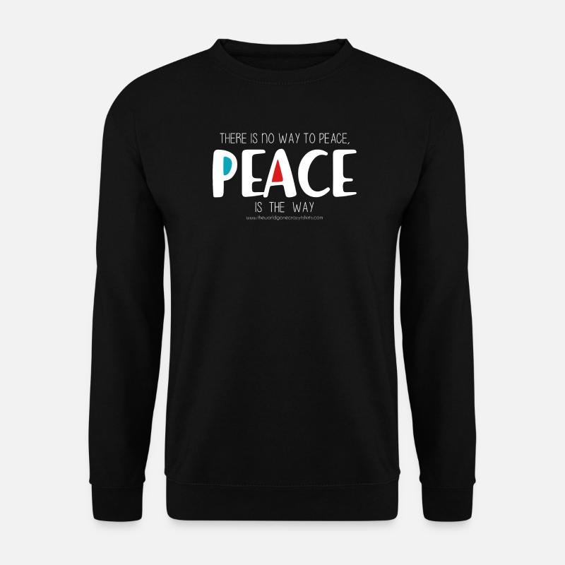 Peace 2 (dark) - Unisex Sweatshirt - black