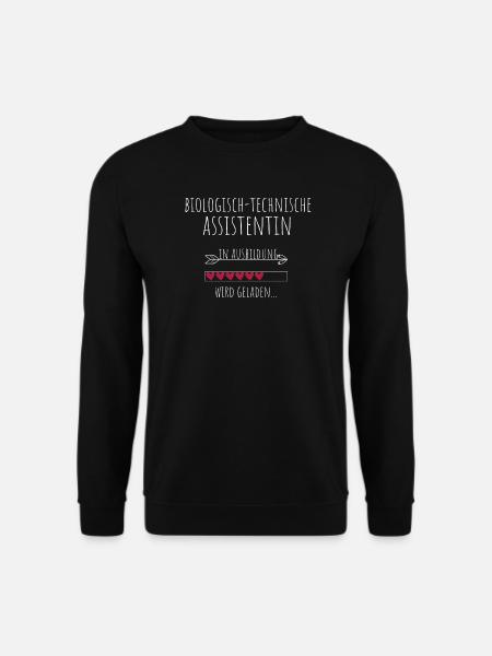 Biologisch Technische Assistentin in Ausbildung - Unisex Pullover - Schwarz