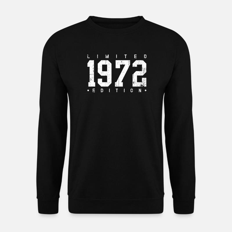 Limitierte Auflage 1972 - Unisex Pullover - Schwarz