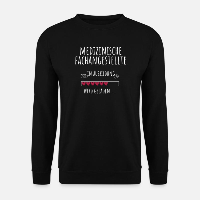 Medizinische Fachangestellte Ausbildung MFA - Unisex Pullover - Schwarz