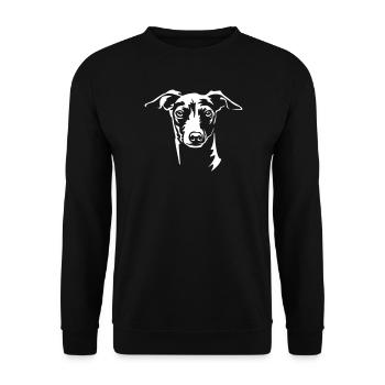 Italian wind chime head "Black Edition" - Unisex Sweatshirt - black - Front - Alina (178cm) & Michal (187cm)