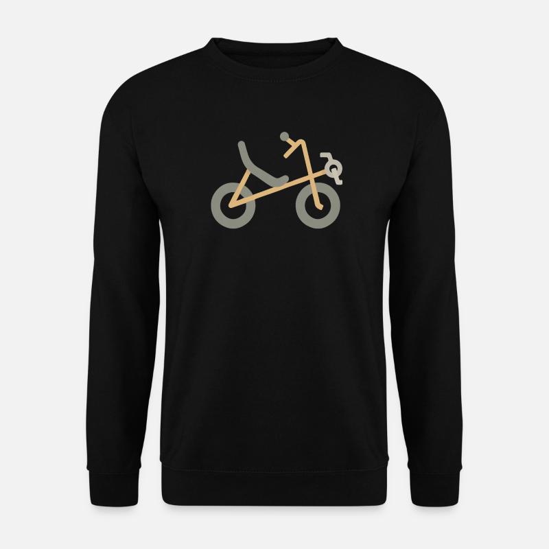 Recumbent Fahrrad - Unisex Pullover - Schwarz