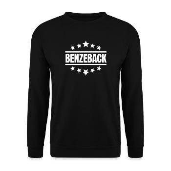football, joueur de football, Madrid - Sweat-shirt Unisexe - noir - Devant - Alina (178cm) & Michal (187cm)