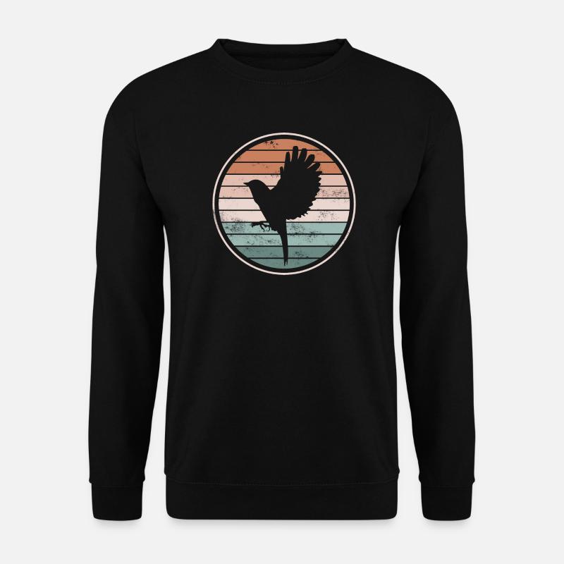 Bird Birds - Unisex Sweatshirt - black