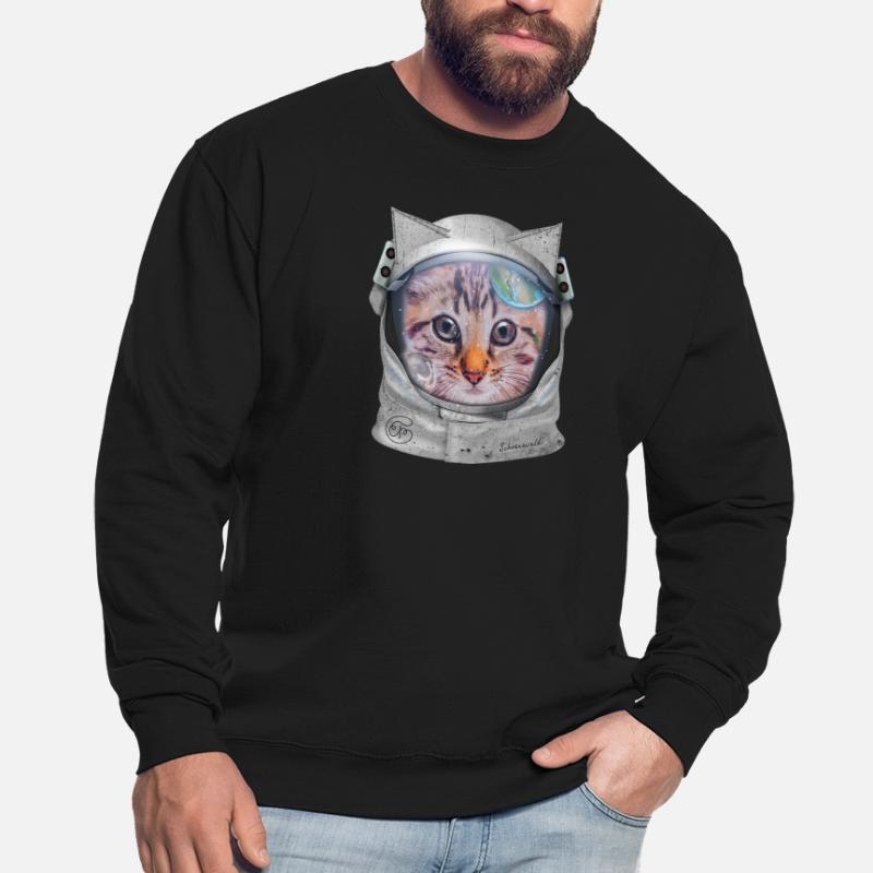 Chat dans l’espace Sweat-shirt Unisexe