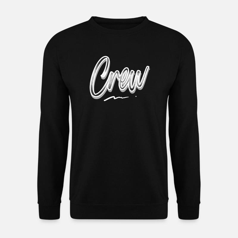 Crew - Unisex Pullover - Schwarz